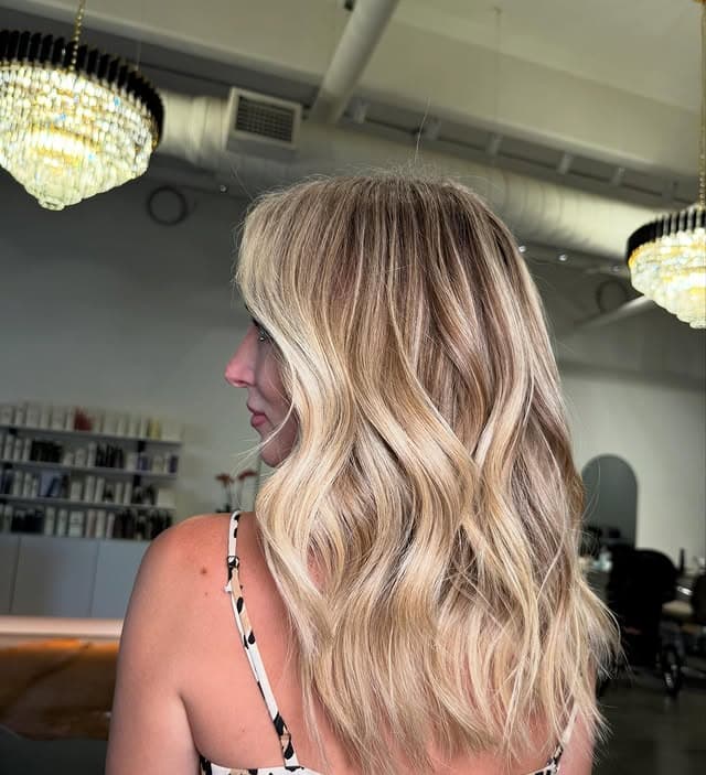 Lived-in balayage at Volume Hair Salon & Foil Bar