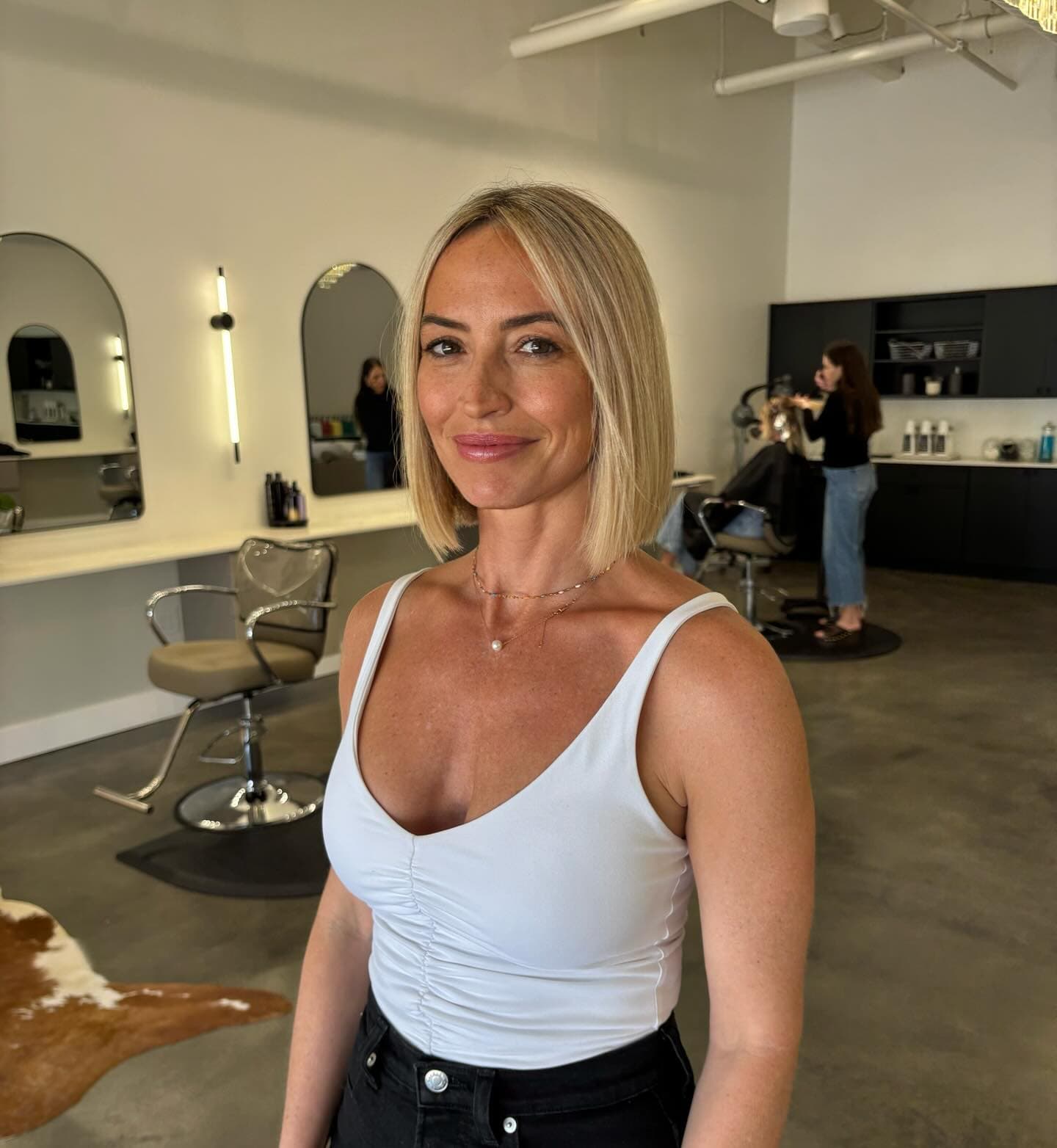 Blowouts and Brazilian blowouts — glossy, frizz-free hair styling at Volume Hair Salon in Ponte Vedra Beach, Jacksonville